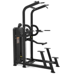 Assisted dips et tractions station à charge guidée 85 kg Velocer série pour utilisation pro - Dips et Pull-ups station