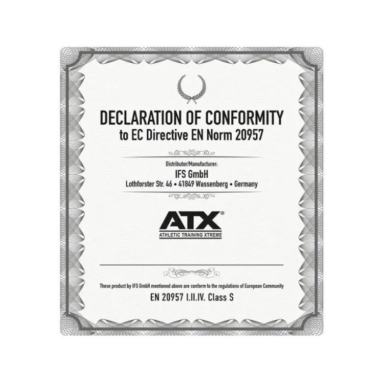 ATX Belt squat Compact capacité de charge 300 kg avec ceinture fournie