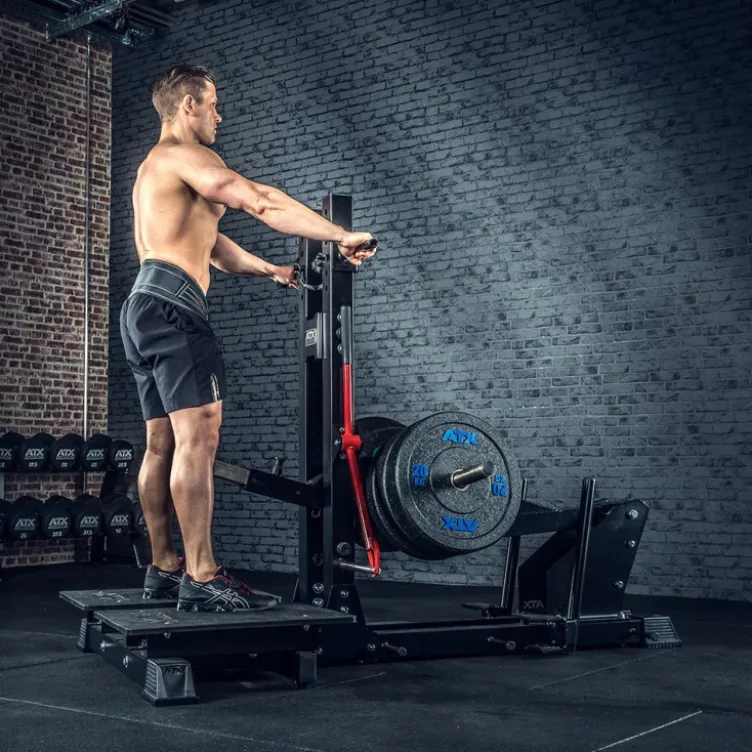ATX Belt squat professionnel capacité de charge 600 kg - Machine à Squats et Dips