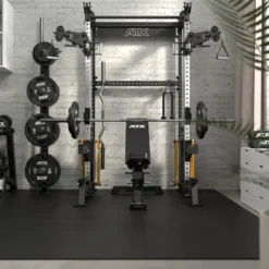 ATX Cable Half Rack 2 x 90 kg à charge guidée avec barre de traction et accessoires
