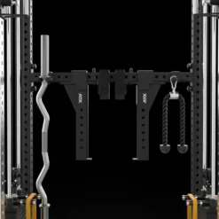 ATX Cable Smith Rack – Rack de musculation complet avec multipresse et colonnes de poids 2 x 90 kg