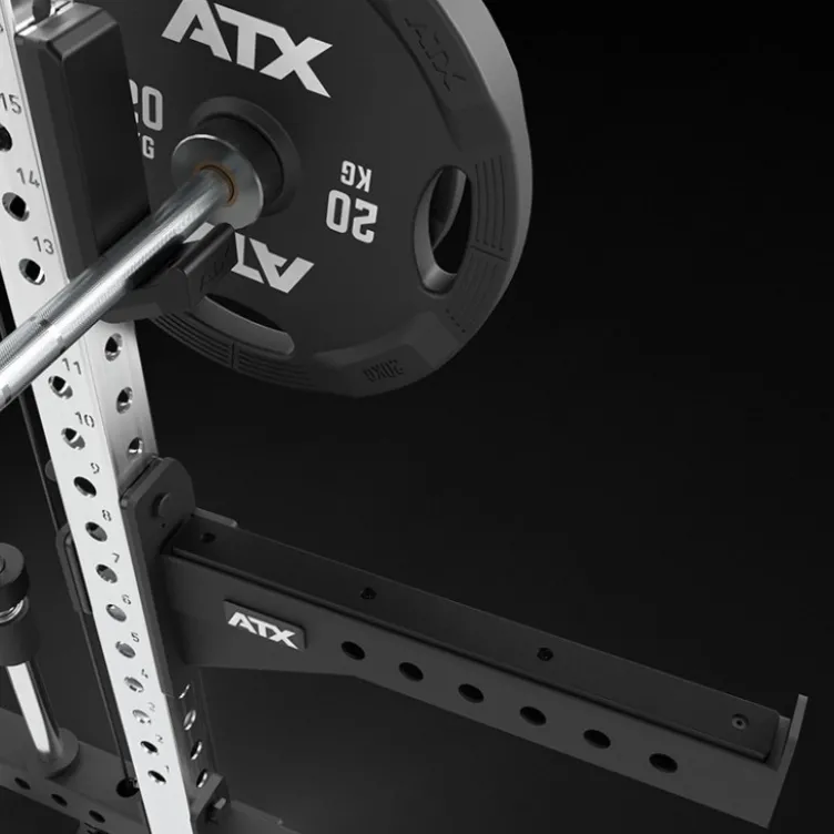 ATX Cable Smith Rack – Rack de musculation complet avec multipresse et colonnes de poids 2 x 90 kg