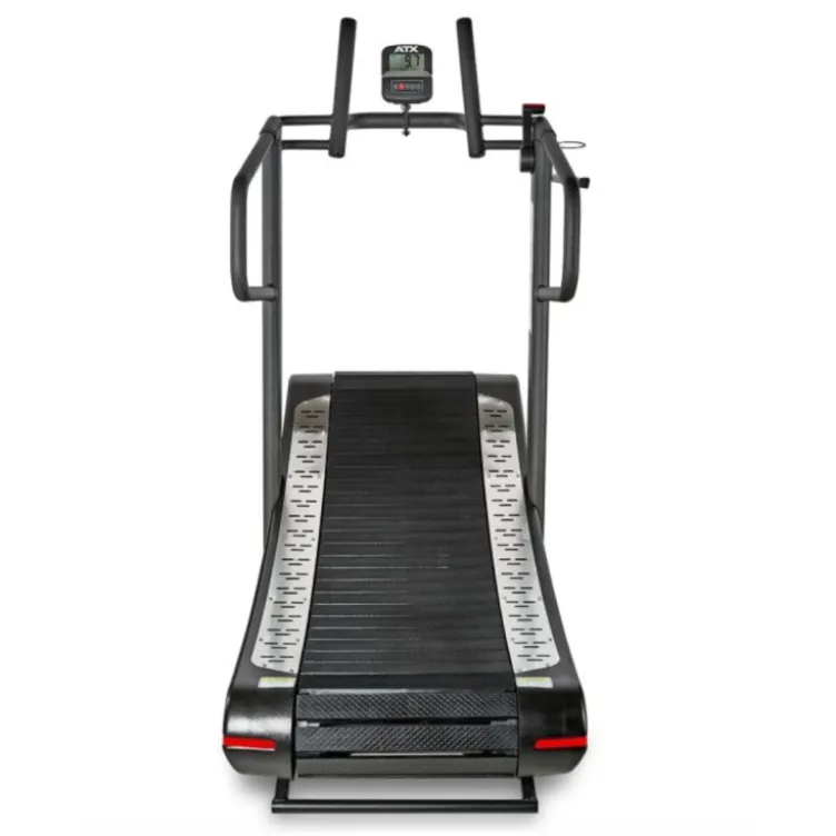 ATX Cross-Runner - Tapis de course incurvé avec 8 niveaux de résistances et écran LCD