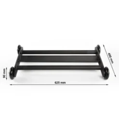 ATX Glute ham roller en métal avec roulettes de diamètre 90 mm - Exercices de musculation