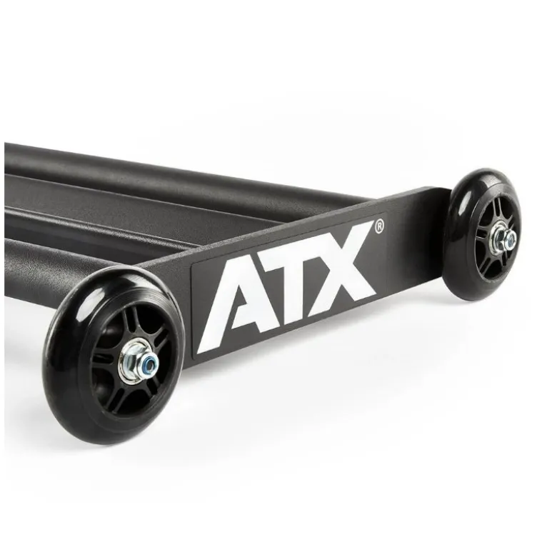 ATX Glute ham roller en métal avec roulettes de diamètre 90 mm - Exercices de musculation