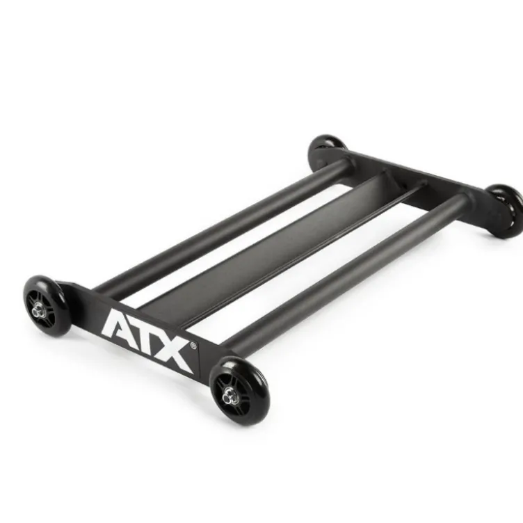 ATX Glute ham roller en métal avec roulettes de diamètre 90 mm - Exercices de musculation