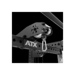 ATX Hardcore - Half rack dual pull station à charge guidée 125 kg - 4 points de traction