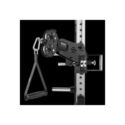 ATX Hardcore - Half rack dual pull station à charge guidée 125 kg - 4 points de traction