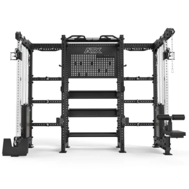 ATX multi cable column rack avec espaces de rangement pour entraînements complets de musculation