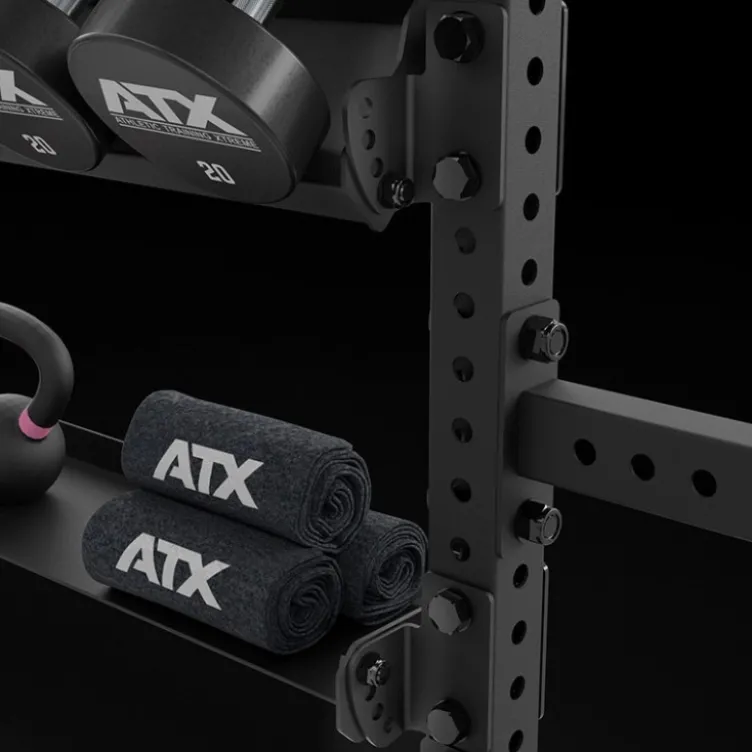 ATX multi cable column rack avec espaces de rangement pour entraînements complets de musculation