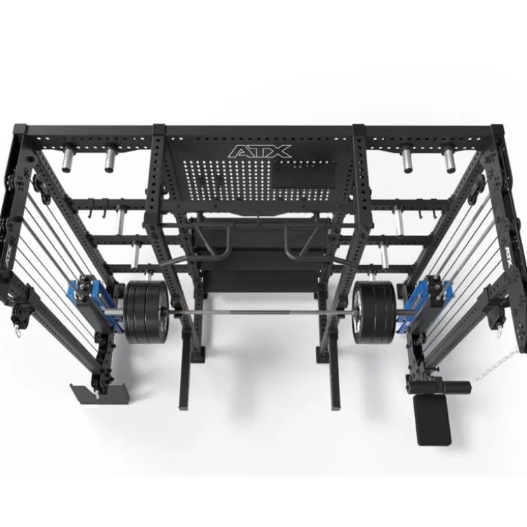 ATX multi cable column rack avec espaces de rangement pour entraînements complets de musculation