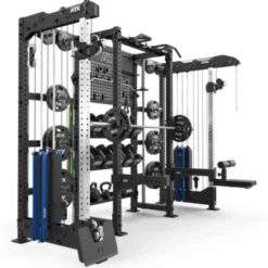 ATX multi cable column rack avec espaces de rangement pour entraînements complets de musculation