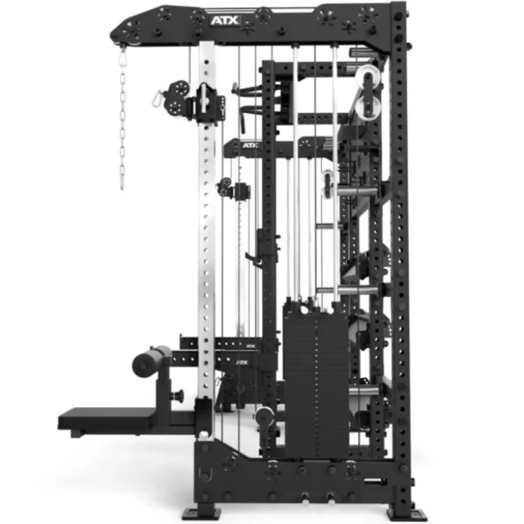 ATX multi cable column rack avec espaces de rangement pour entraînements complets de musculation