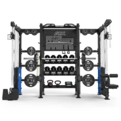 ATX multi cable column rack avec espaces de rangement pour entraînements complets de musculation