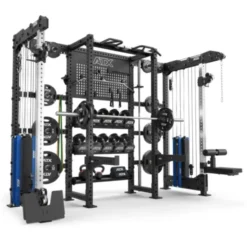 ATX multi cable column rack avec espaces de rangement pour entraînements complets de musculation