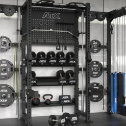 ATX multi cable column rack avec espaces de rangement pour entraînements complets de musculation