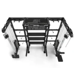 ATX multi cable column rack avec espaces de rangement pour entraînements complets de musculation