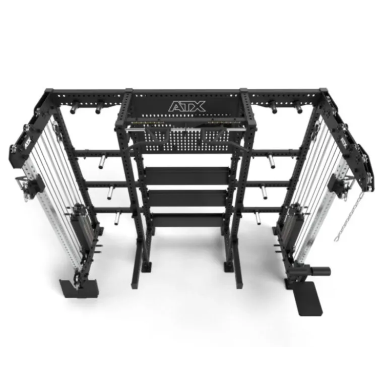 ATX multi cable column rack avec espaces de rangement pour entraînements complets de musculation