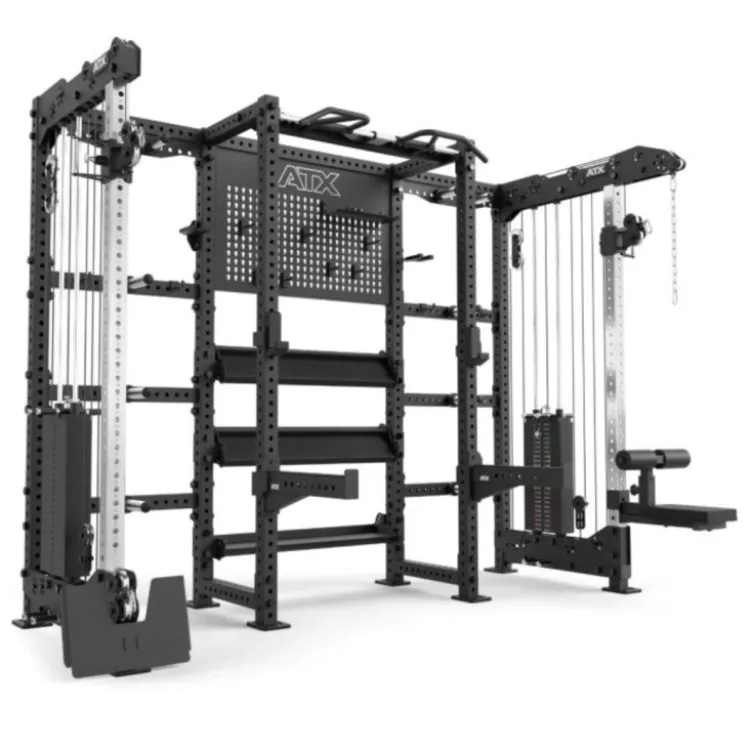 ATX multi cable column rack avec espaces de rangement pour entraînements complets de musculation