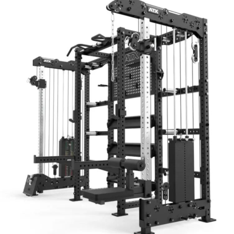 ATX multi cable column rack avec espaces de rangement pour entraînements complets de musculation