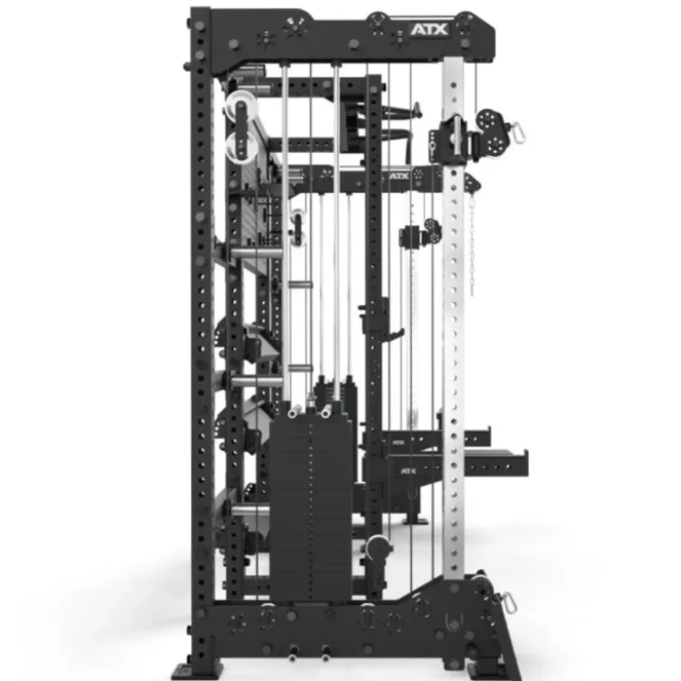 ATX multi cable column rack avec espaces de rangement pour entraînements complets de musculation