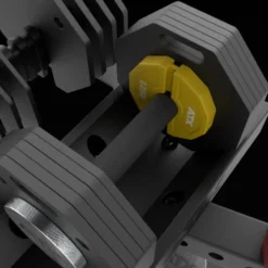 ATX Octa Dumbells - Système d'haltères réglables et modulaires en acier de 4 à 24 kg - Extensible jusqu'à 65 kg