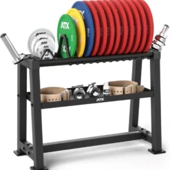 ATX Powerlifting plate storage - Support de rangement pour disques de poids et accessoires de musculation