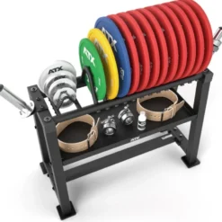 ATX Powerlifting plate storage - Support de rangement pour disques de poids et accessoires de musculation