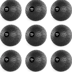 ATX Power slam balls de 4 à 20 kg à résistance extrême pour entraînements Hyrox et crossfit - Ballon lesté no bounce