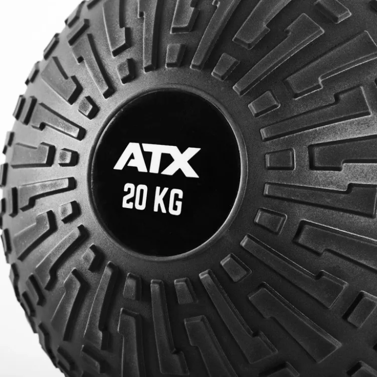 ATX Power slam balls de 4 à 20 kg à résistance extrême pour entraînements Hyrox et crossfit - Ballon lesté no bounce