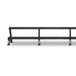 ATX Support de stockage pour haltères ronds avec bacs de rangement de taille universelle - Extensible