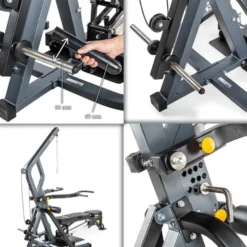 ATX Triplex appareil de musculation Home-gym multiposte + Pack de poids olympiques 125 kg