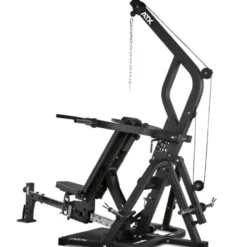 ATX Triplex appareil de musculation Home-gym multiposte + Pack de poids olympiques 125 kg
