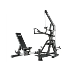 ATX Triplex appareil de musculation Home-gym multiposte + Pack de poids olympiques 125 kg