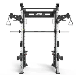 ATX Wall Cable Smith Rack avec Multipresse Guidée et 2 x 90 kg – Station de musculation compacte à fixation murale