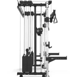 ATX Wall Cable Smith Rack avec Multipresse Guidée et 2 x 90 kg – Station de musculation compacte à fixation murale