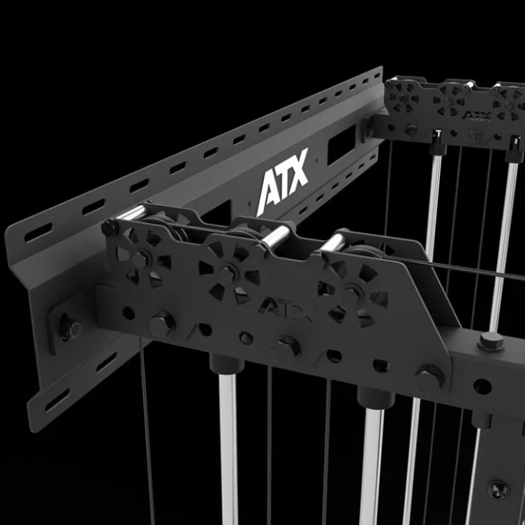 ATX Wall Cable Smith Rack avec Multipresse Guidée et 2 x 90 kg – Station de musculation compacte à fixation murale