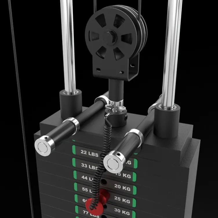 ATX Wall Cable Smith Rack avec Multipresse Guidée et 2 x 90 kg – Station de musculation compacte à fixation murale