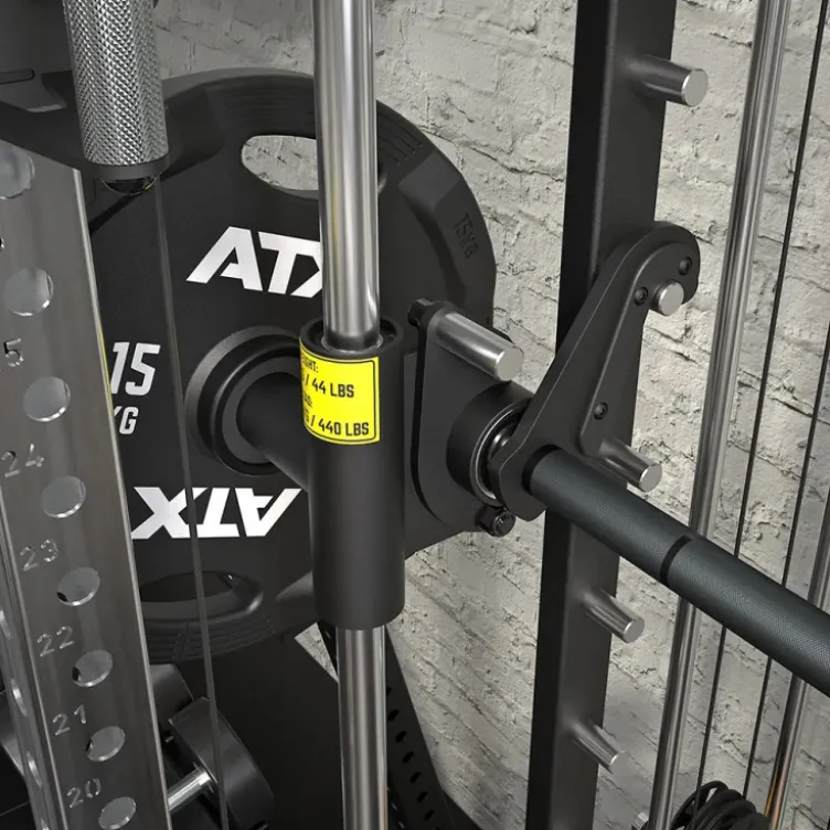ATX Wall Cable Smith Rack avec Multipresse Guidée et 2 x 90 kg – Station de musculation compacte à fixation murale