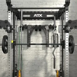 ATX Wall Cable Smith Rack avec Multipresse Guidée et 2 x 90 kg – Station de musculation compacte à fixation murale