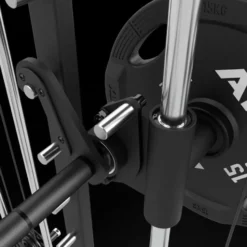 ATX Wall Cable Smith Rack avec Multipresse Guidée et 2 x 90 kg – Station de musculation compacte à fixation murale