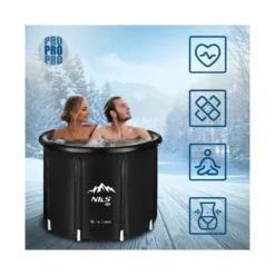 Bac de cryothérapie 612 litres pour la récupération musculaire - Température de -25°C à +50°C
