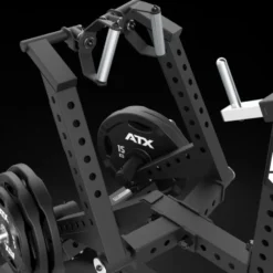 Back contractor machine ATX à charge libre jusqu'à 250 kg avec bras de levier unilatéraux - Row machine