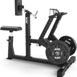 Back contractor machine ATX à charge libre jusqu'à 250 kg avec bras de levier unilatéraux - Row machine