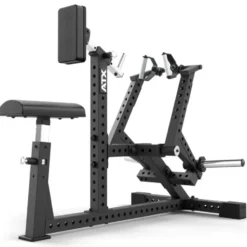 Back contractor machine ATX à charge libre jusqu'à 250 kg avec bras de levier unilatéraux - Row machine