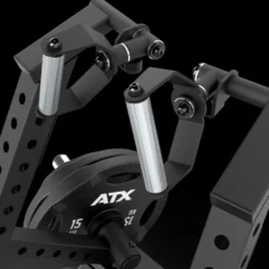Back contractor machine ATX à charge libre jusqu'à 250 kg avec bras de levier unilatéraux - Row machine