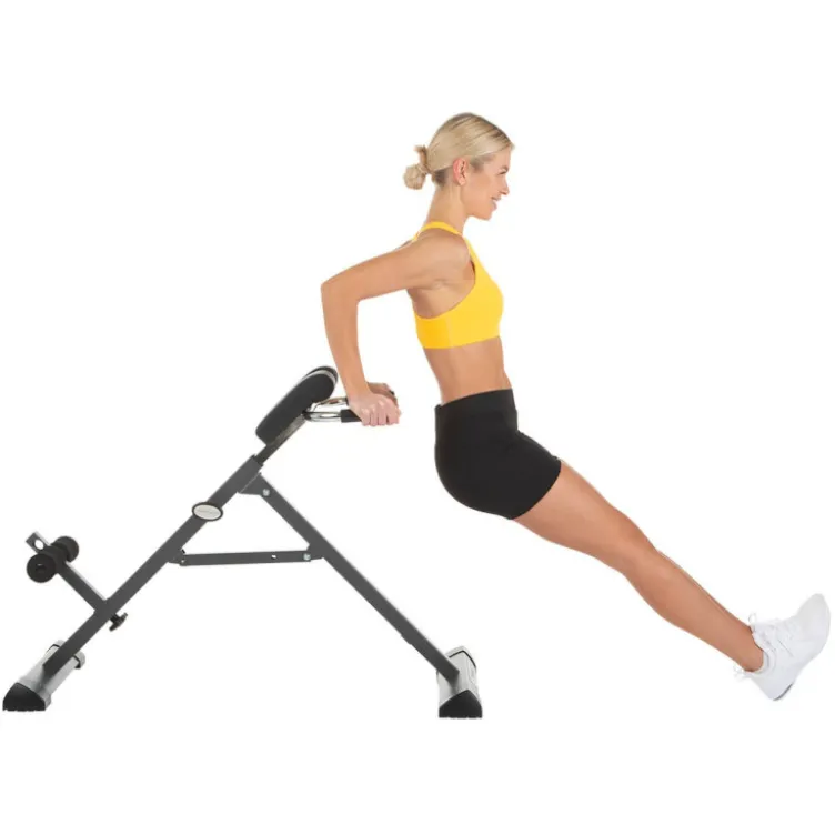 Back trainer pliable pour l'entraînement des muscles du dos - Banc hyper-extension 45°