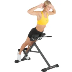 Back trainer pliable pour l'entraînement des muscles du dos - Banc hyper-extension 45°