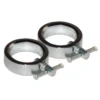 Bague de serrage réglable chromée pour disques et barres standards 30 mm