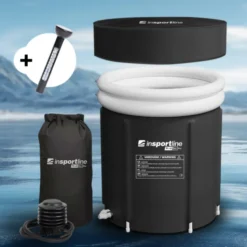 Baignoire de glace pour la récupération physique des sporrifs - Bâche de protection incluse
